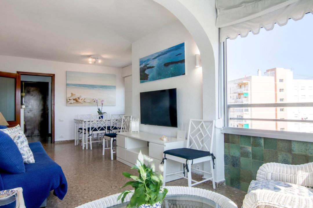 Bright Apartment Steps Away From The Beach el el Mareny Blau Bagian luar foto